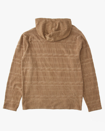 1 Flecker Jacquard Pullover Hoodie Brown ABYFT00223 Billabong