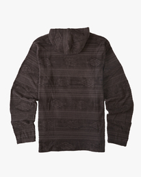 1 Flecker Jacquard Pullover Hoodie Black ABYFT00223 Billabong