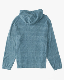 5 Flecker Jacquard Pullover Hoodie Blue ABYFT00223 Billabong
