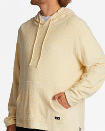 3 Flecker Jacquard Pullover Hoodie Beige ABYFT00223 Billabong