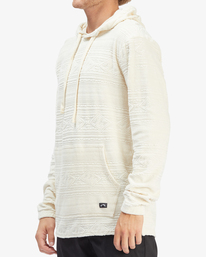 Flecker Jacquard Pullover Hoodie