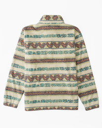 8 A/Div Boundary Half-Zip Mock Neck Pullover Beige ABYFT00231 Billabong
