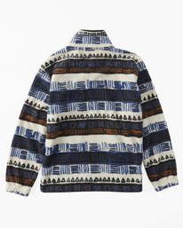 5 A/Div Boundary Half-Zip Mock Neck Pullover White ABYFT00231 Billabong