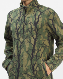 A/Div Boundary Half-Zip Mock Neck Pullover