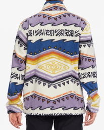 3 A/Div Boundary Half-Zip Mock Neck Pullover Beige ABYFT00231 Billabong