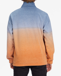 billabong, A/Div Boundary Half-Zip Mock Neck Pullover, MULTI (mul) Boundary - Half-Zip Mock Neck Fleece for Men ABYFT00231
