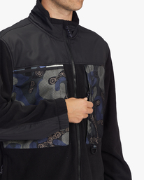 5 A/Div Otis Canyon Graphene Zip-Up Jacket Black ABYFT00233 Billabong
