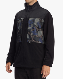 3 A/Div Otis Canyon Graphene Zip-Up Jacket Black ABYFT00233 Billabong