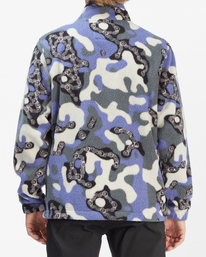 4 A/Div Otis Boundary Mock Neck Half-Zip Pullover Black ABYFT00234 Billabong