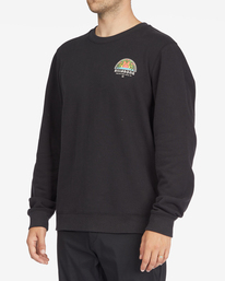 1 Sunset Crewneck Sweatshirt Black ABYFT00262 Billabong