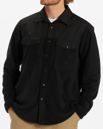 0 A/Div Furnace Plus Long Sleeve Shirt Black ABYFT00306 Billabong