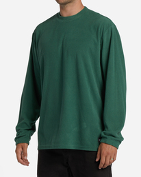 1 A/Div Waffle Long Sleeve Thermal Green ABYFT00310 Billabong