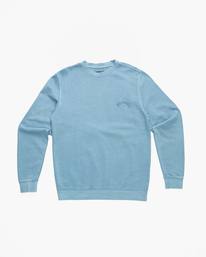 4 Wave Washed Crewneck Pullover Orange ABYFT00312 Billabong