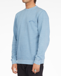 1 Wave Washed Crewneck Pullover Orange ABYFT00312 Billabong