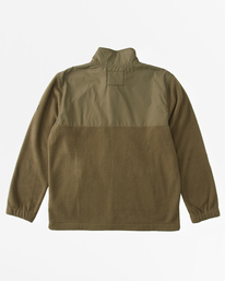 8 A/Div Boundary Trail Zip-Up Fleece Green ABYFT00313 Billabong