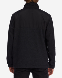 3 A/Div Boundary Trail Zip-Up Fleece Black ABYFT00313 Billabong