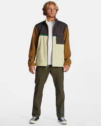 3 A/Div Boundary Trail - Polaire zippée pour Homme Marron ABYFT00313 Billabong