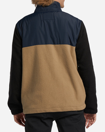 billabong, A/Div Boundary Trail Zip-Up Fleece, NAVY (nvy) Boundary Trail 2022 - Zip-Up Fleece for Men ABYFT00313