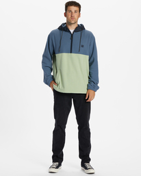 1 Boundary - Kapuzenfleece für Männer Blau ABYFT00317 Billabong