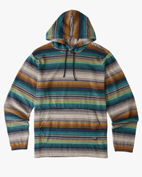 billabong, Flecker Pullover Hoodie, CHINO (chi) Flecker - Hooded Fleece for Men ABYFT00318