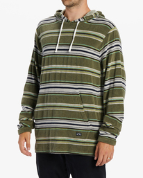 1 Flecker Pullover Hoodie Green ABYFT00318 Billabong