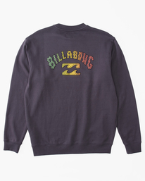 4 Short Sands Crewneck Sweatshirt Grey ABYFT00320 Billabong