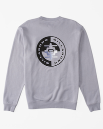 5 Short Sands Crewneck Sweatshirt Grey ABYFT00320 Billabong