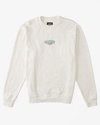4 Short Sands Crewneck Sweatshirt White ABYFT00320 Billabong