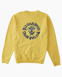 6 Short Sands - Felpa da Uomo Yellow ABYFT00320 Billabong