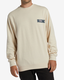 1 Short Sands Crewneck Sweatshirt Beige ABYFT00320 Billabong