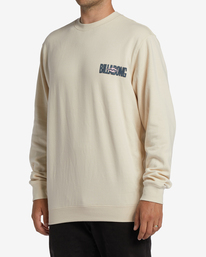 2 Short Sands Crewneck Sweatshirt Beige ABYFT00320 Billabong
