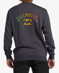 2 Short Sands Crewneck Sweatshirt Grey ABYFT00320 Billabong