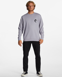 1 Short Sands - Sweatshirt for Men Gray ABYFT00320 Billabong