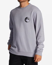 1 Short Sands Crewneck Sweatshirt Grey ABYFT00320 Billabong
