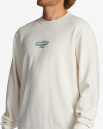 3 Short Sands Crewneck Sweatshirt White ABYFT00320 Billabong