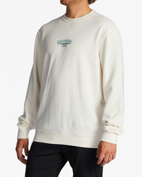 1 Short Sands Crewneck Sweatshirt White ABYFT00320 Billabong