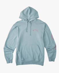6 Short Sands Pullover Hoodie Blue ABYFT00321 Billabong