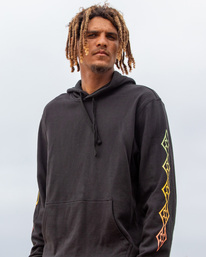 0 Short Sands Pullover Hoodie Black ABYFT00321 Billabong