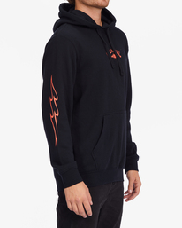 4 Short Sands Pullover Hoodie Black ABYFT00321 Billabong