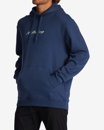 1 Short Sands Pullover Hoodie Blue ABYFT00321 Billabong