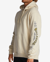 4 Short Sands Pullover Hoodie Beige ABYFT00321 Billabong