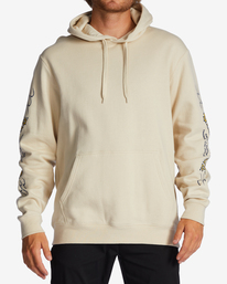 billabong, Short Sands Pullover Hoodie, CHINO (chi) Short Sands - Hoodie for Men ABYFT00321