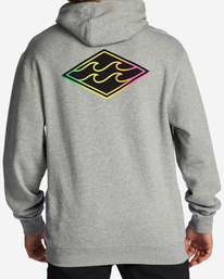2 Short Sands Pullover Hoodie Grey ABYFT00321 Billabong