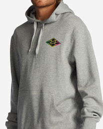 3 Short Sands Pullover Hoodie Grey ABYFT00321 Billabong