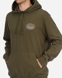 3 Short Sands Pullover Hoodie Green ABYFT00321 Billabong