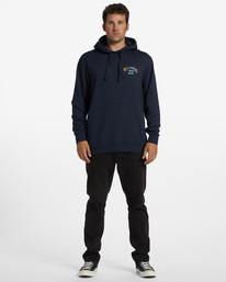 2 Short Sands - Sudadera con capucha para Hombre Azul ABYFT00321 Billabong