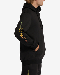 4 Short Sands Pullover Hoodie Black ABYFT00321 Billabong