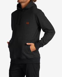 1 Hudson Pullover Hoodie Black ABYFT00335 Billabong