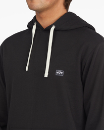7 All Day Organic Pullover Hoodie Black ABYFT00336 Billabong