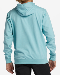 2 All Day Organic Pullover Hoodie Blue ABYFT00336 Billabong